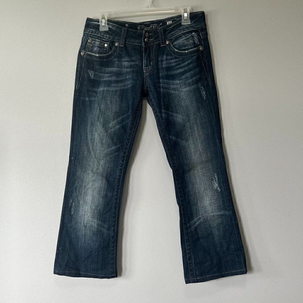Miss Me Cropped Jeans Size 28